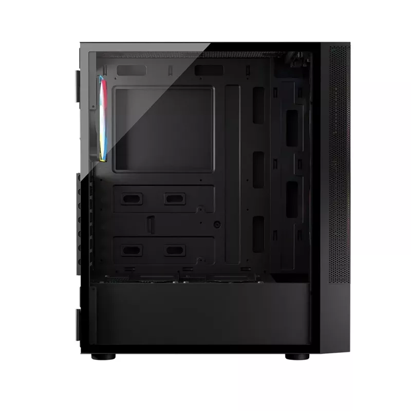 Caixa Logic ARYA ARGB MINIDI USB 3.0 preta