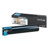 Lexmark - alta capacidade - ciano - original - cartucho de toner LCCP - para C935dn, 935dtn, 935dttn, 935hdn (0C930H2CG)