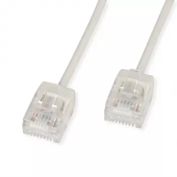 Cabo de rede UTP ROLINE Cat.6A, RJ45 ultracurto, cinzento, 3 m – Rede – UTP (21.15.4403)