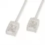 Cabo de rede UTP ROLINE Cat.6A, RJ45 ultracurto, cinzento, 3 m – Rede – UTP (21.15.4403)
