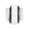 Adaptador Bitspower reto, rosca macho G1/4 – rosca macho G1/4, branco (BP-DWWP-C42)