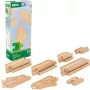 Conjunto inicial de carris B, comboio