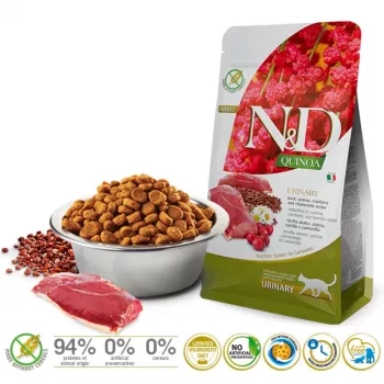 Farmina N&D Cat Quinoa Urinary pato 5 KG