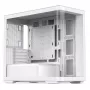 Jonsbo D300 Midi-Tower, 270 graus, vidro temperado - branco