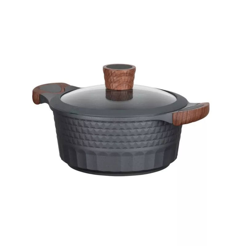 Utensílios de cozinha Resto Kitchenware Capella 2,6 L redondo preto madeira