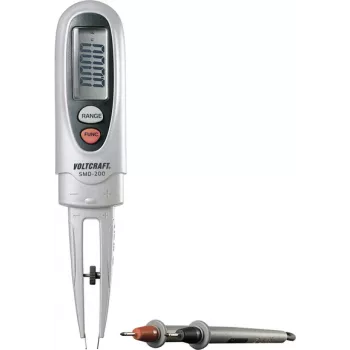 Testador de componentes digital Voltcraft SMD-200 CAT III 600 V visor (contagens): 6000 (SMD-200)