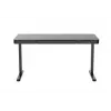 Secretária ACTIVEJET com regulação elétrica de altura 140x70 ET119W-C preta