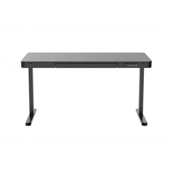 Secretária ACTIVEJET com regulação elétrica de altura 140x70 ET119W-C preta