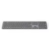 Conjunto de teclado e rato multi-dispositivo preto cinzento