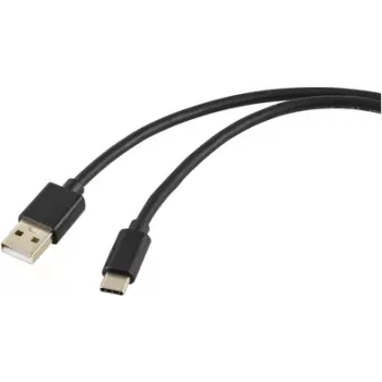 Cabo USB Renkforce RF-5771532 preto