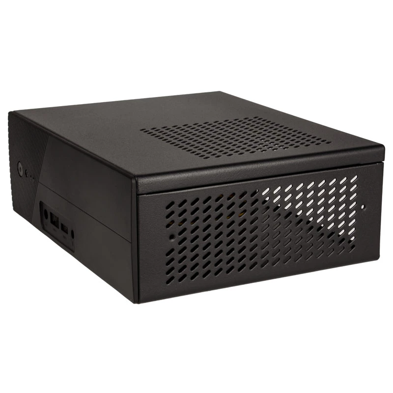 Caixa Mini-STX Akasa Cypher ST V2 Preta para unidades de 2,5 polegadas