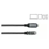 Good Connections Cabo Ethernet USB-C RJ45, antracite, 0,5 m