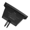Hub Baseus T-Space com cabos USB-C para Lightning para veículos Tesla (preto)