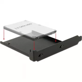 Gaiola para HDD DeLOCK 18212 peça universal para caixa de computador