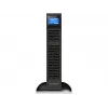 PowerWalker VFI 1000CRM LCD UPS fonte de alimentação ininterrupta (UPS) dupla conversão (Online) 1 kVA 800 W 3 saídas AC