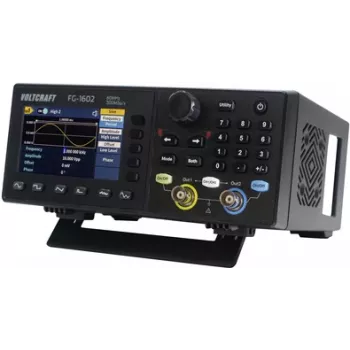 Gerador de funções VOLTCRAFT FG-1602 alimentado por rede 1 µHz - 60 MHz 2 canais arbitrário (VC-13082815)