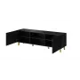 Móvel RTV Cama PAFOS 150x42x52 preto mate