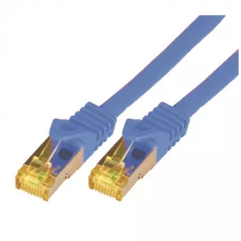 Cabo de rede M-Cab 7,5 m RJ-45 Cat7 azul S/FTP