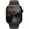 Apple Watch S10 Titânio Slate bracelete desportiva preta - M/L GPS + Cellular 42mm MWXH3QF/A 2024