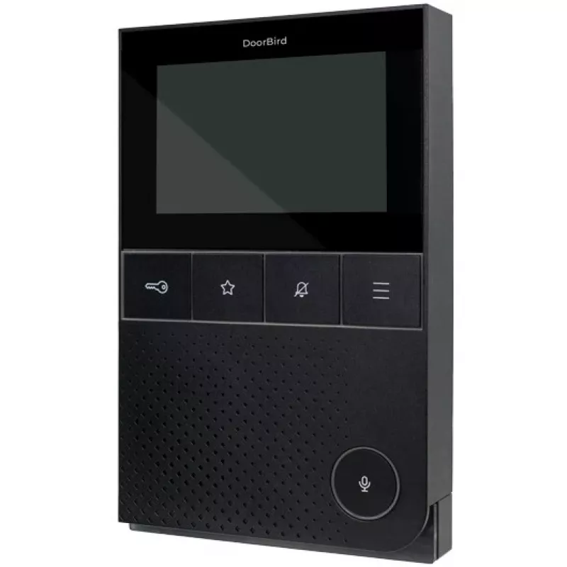 Videoporteiro IP DoorBird A1101 Black Edition — posto de porta para controlo de acesso de vídeo IP (modelo A1101)