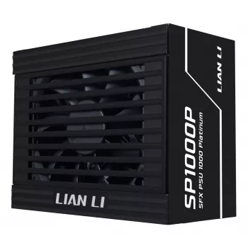 Fonte de alimentação Lian Li SP Series Platinum SFX totalmente modular PCIe 5.1 ATX 3.1 1000W
