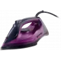 Ferro de engomar a vapor Gorenje SIK2400BKV, 2400 W, capacidade do depósito de água 450 ml, vapor contínuo 40 g/min, desligação automática, Roxo/Preto