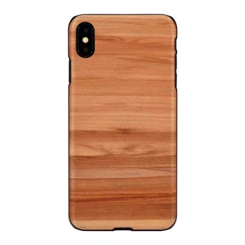 Capa para telemóvel man and wood para iPhone X/XS — cappuccino preto capa de proteção