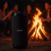 Altifalante estéreo Bluetooth portátil SQUEAK SQ1008 — 14W RMS, Bluetooth 5.3, 1200 mAh, IPX4, FM, LED, AUX, USB
