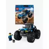 Brinquedo de construção LEGO City 60402 Monster Truck azul com pneus grandes, 148 peças, 1 minifigura, idade 5+