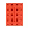 Placa de ensaio DELOCK 18318 – placa de prototipagem em plástico sem soldadura, 36 × 46 × 10 mm, vermelho