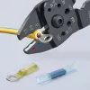 Knipex 97 21 215 alicate de cravar cabos ferramenta de cravar preto, azul, vermelho