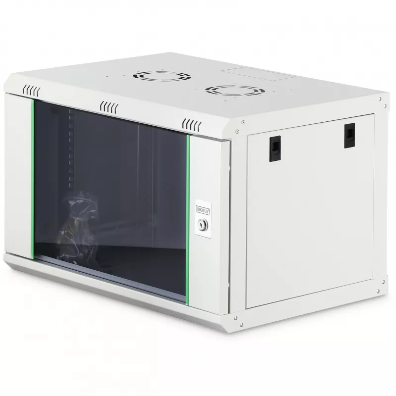 Rack de montagem na parede Digitus DN-19 07-U-EC