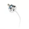 Termómetro digital Lamptron TS708 com ligação roscada G1/4 polegadas, branco