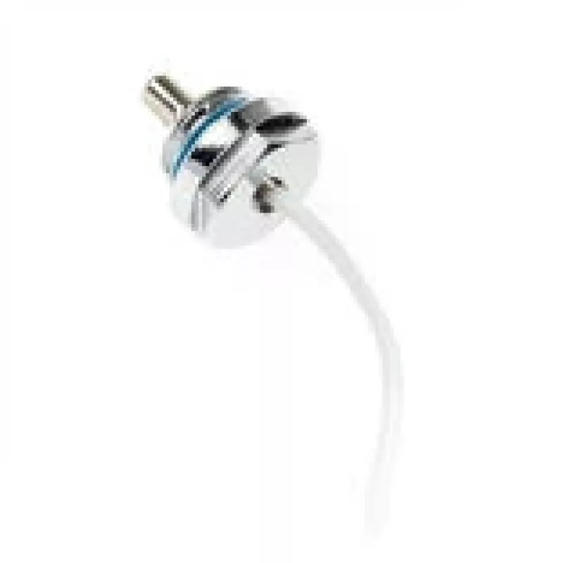 Termómetro digital Lamptron TS708 com ligação roscada G1/4 polegadas, branco