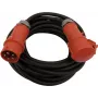 Cabo de extensão elétrica PSSO 32A 5x6 mm², 10 m, vermelho