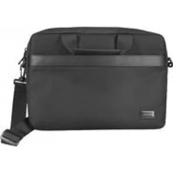Mala para portátil 4smarts Target Eco fina 15–16” preta (541763)