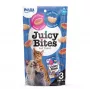 Snacks húmidos para gatos INABA Juicy Bites frango e atum 3 x 11 g saquetas, sem cereais, proteína 24 %, humidade 71 %