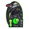 FLEXI new Neon M - trela retrátil - 5 m