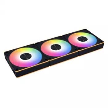LIAN LI UNI FAN CL 120mm ARGB preto pack de 3