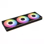 Lian Li UNI FAN CL120 Wireless 12CL1W3B ventoinhas de caixa, pack de 3, 120 mm, pretas
