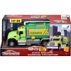 Carro de brincar Majorette Mack Granite camião do lixo modelo 213743007, modelo de carro em metal fundido