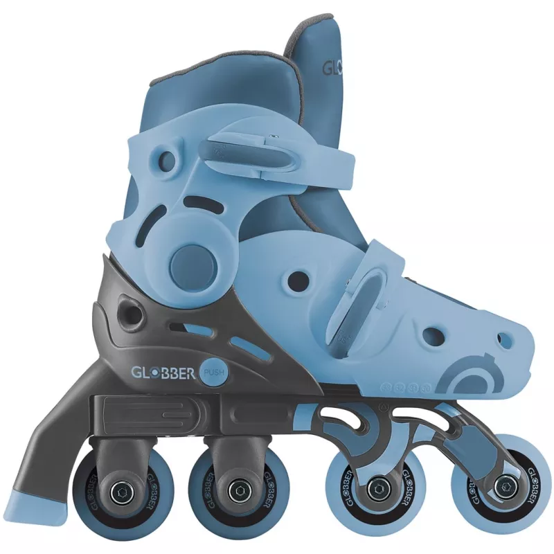 Patins de aprendizagem 2 em 1 Gr. 30-33, patins inline azul