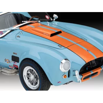 Automóvel de plástico para montagem 65 Shelby Cobra 427 1/24