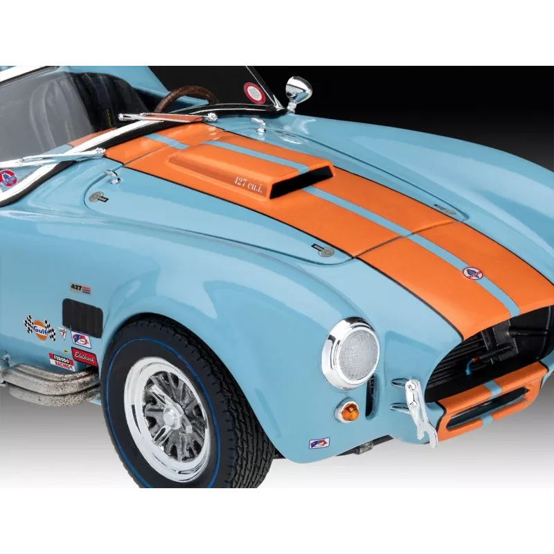 Automóvel de plástico para montagem 65 Shelby Cobra 427 1/24
