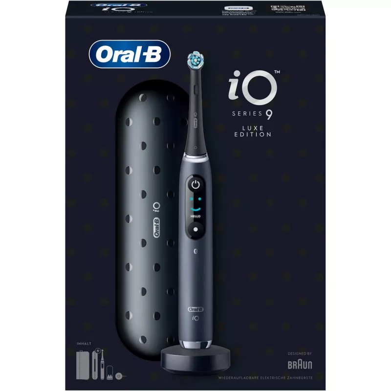 Oral-B iO Series 9 Luxe Edition preto onyx escova de dentes