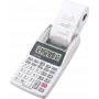 Calculadora Sharp EL-1611V de secretária financeira cinzenta, branca