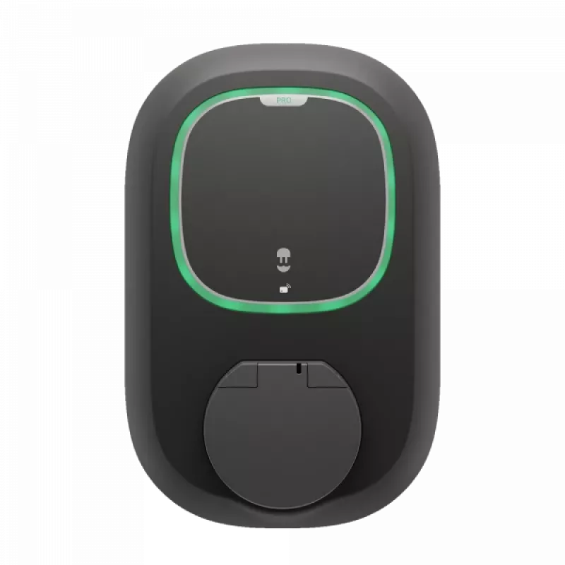Wallbox Socket | Pulsar Pro | 22 kW | Wi-Fi, 4G, Ethernet, Bluetooth | Preto