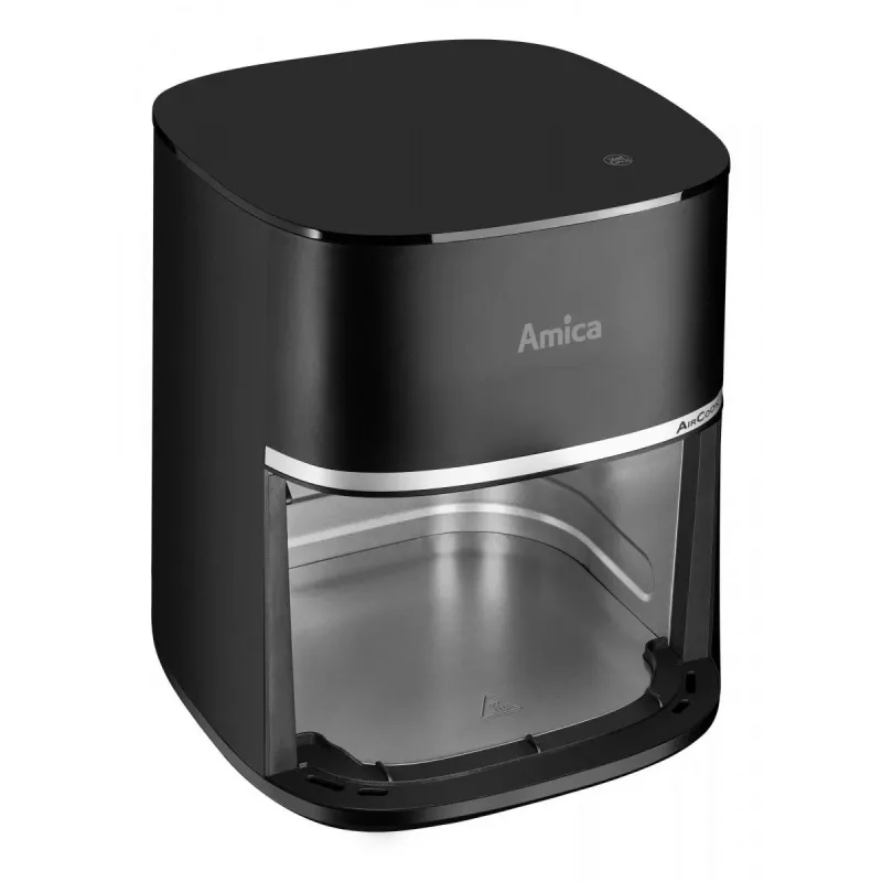 Amica AFM 6020 fritadeira de ar, 7,2 l, 1700 W, 10 programas, ecrã LCD, preta