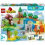 LEGO DUPLO Town Famílias de Animais Selvagens 3 em 1 10446 – 92 peças, a partir dos 2 anos, 200×220×340 mm
