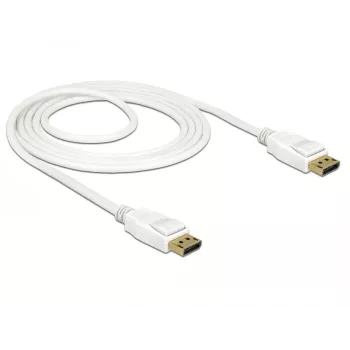 Cabo DisplayPort DeLOCK 85509 1,5 m branco